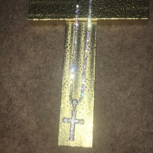 Flawless Diamonds With Cross Piece